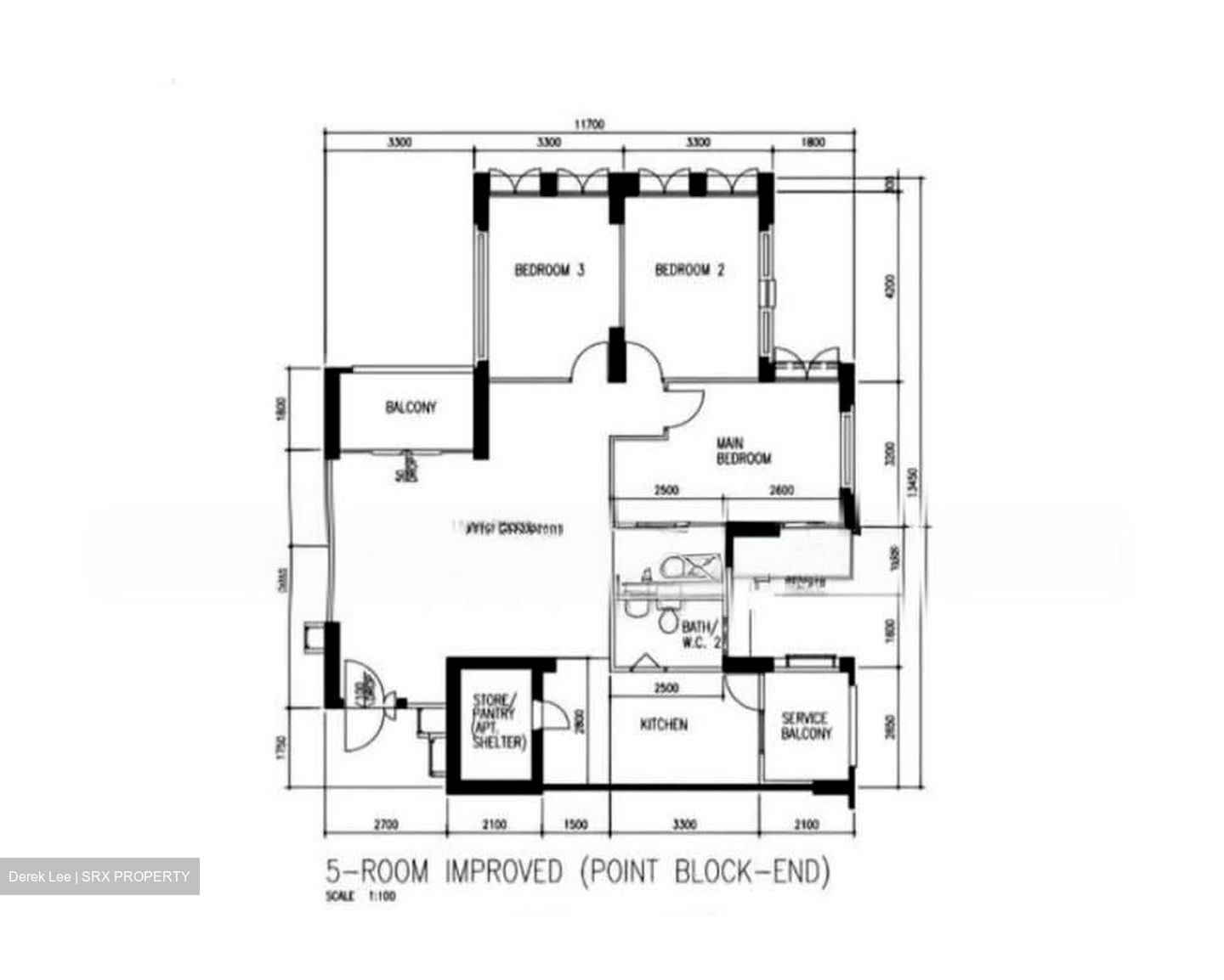 Blk 971 Hougang Street 91 (Hougang), HDB 5 Rooms #593700391